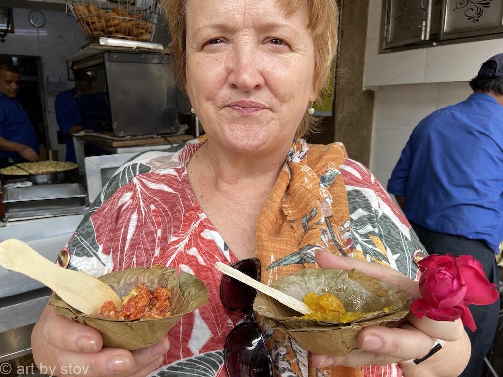 Vivian Takes us to the Halva stall