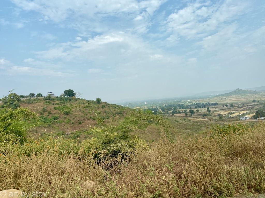Jabalpur hill with tower