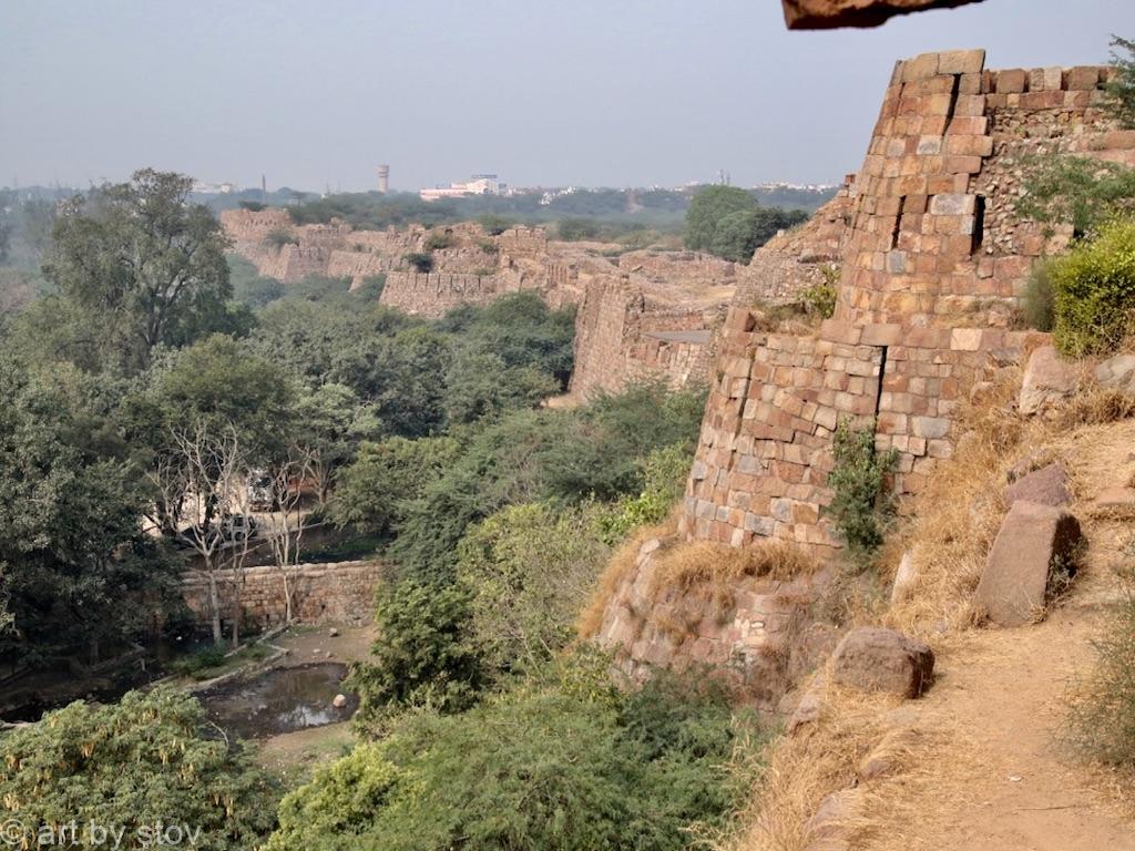 Tugluqabad ancient city of Delhi