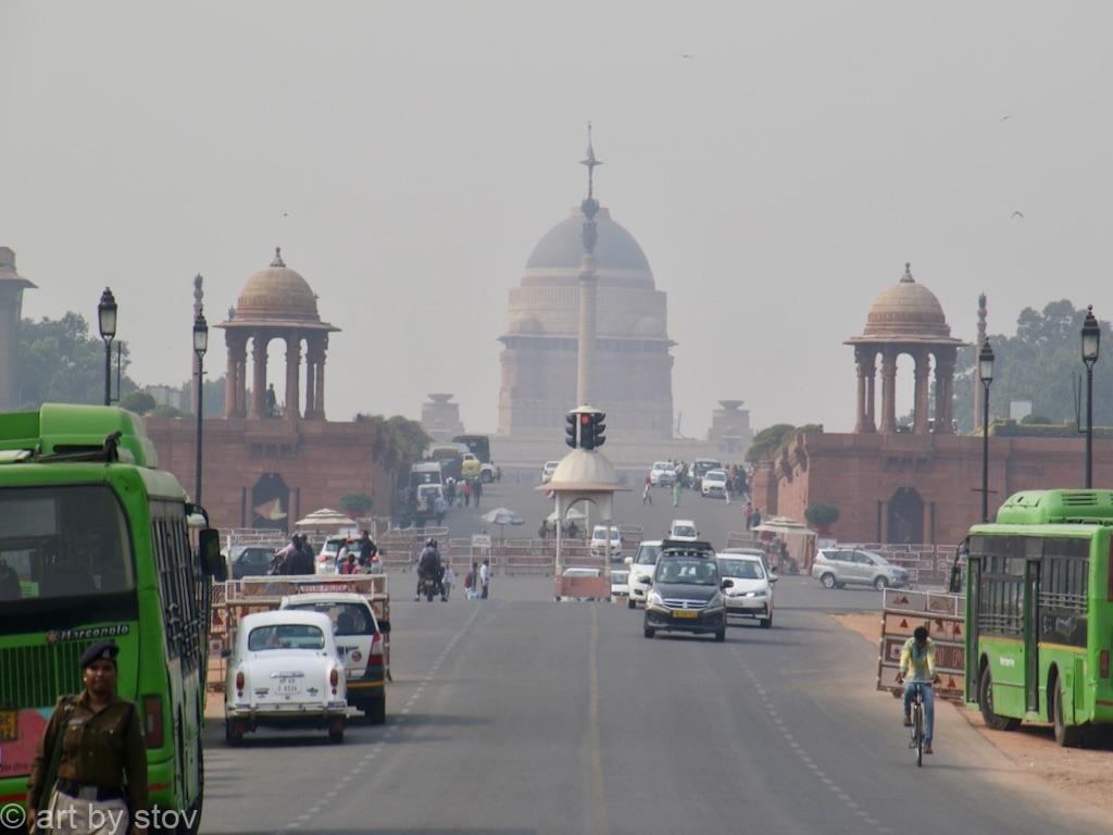 Rashtrapati Bhavan President's palaca, Delhi