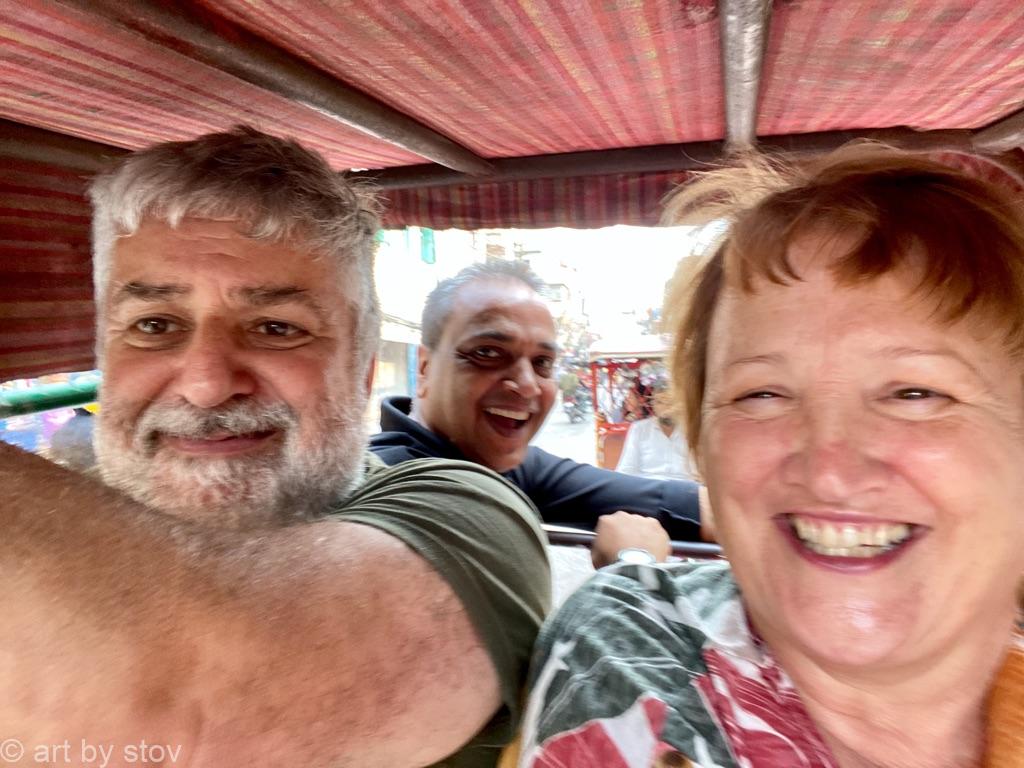 Rickshaw Ride old Delhi