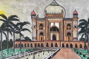 Safdarjung's tomb sketch